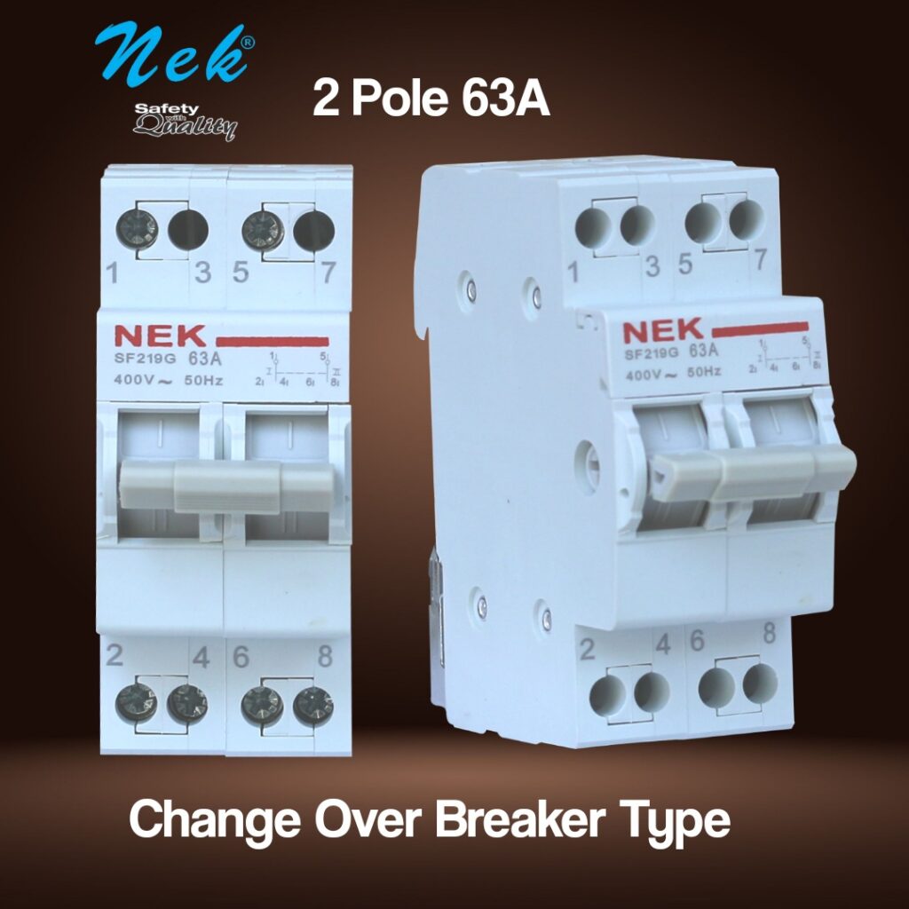 change over breaker type